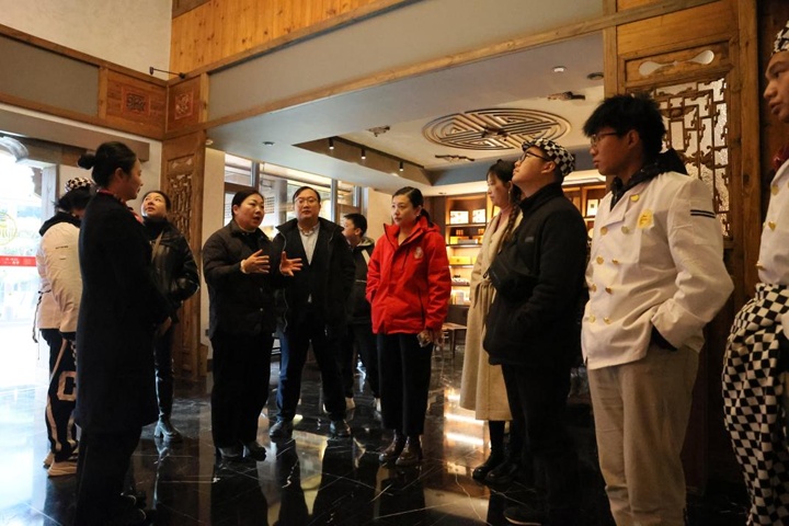 長沙新東方烹飪學(xué)校走進喜苑人文餐廳